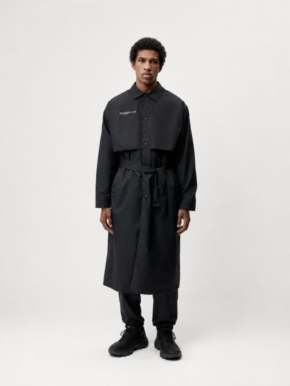 PANGAIA Recycled Nylon Trench Coat - Picture 1 of 9